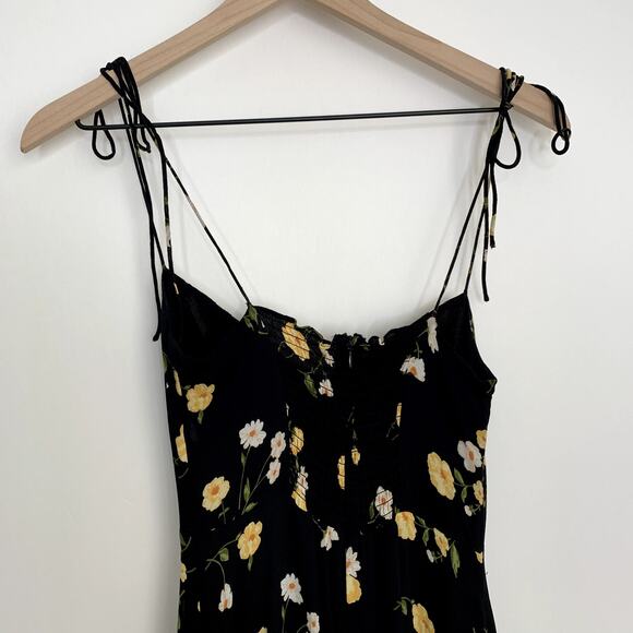 Reformation Emmie Midi Dress in Piazza Floral Summer  Size 0 - Picture 10 of 13